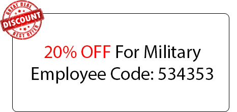 Military Employee Coupon - Locksmith at Gold River, CA - Gold River Locksmith